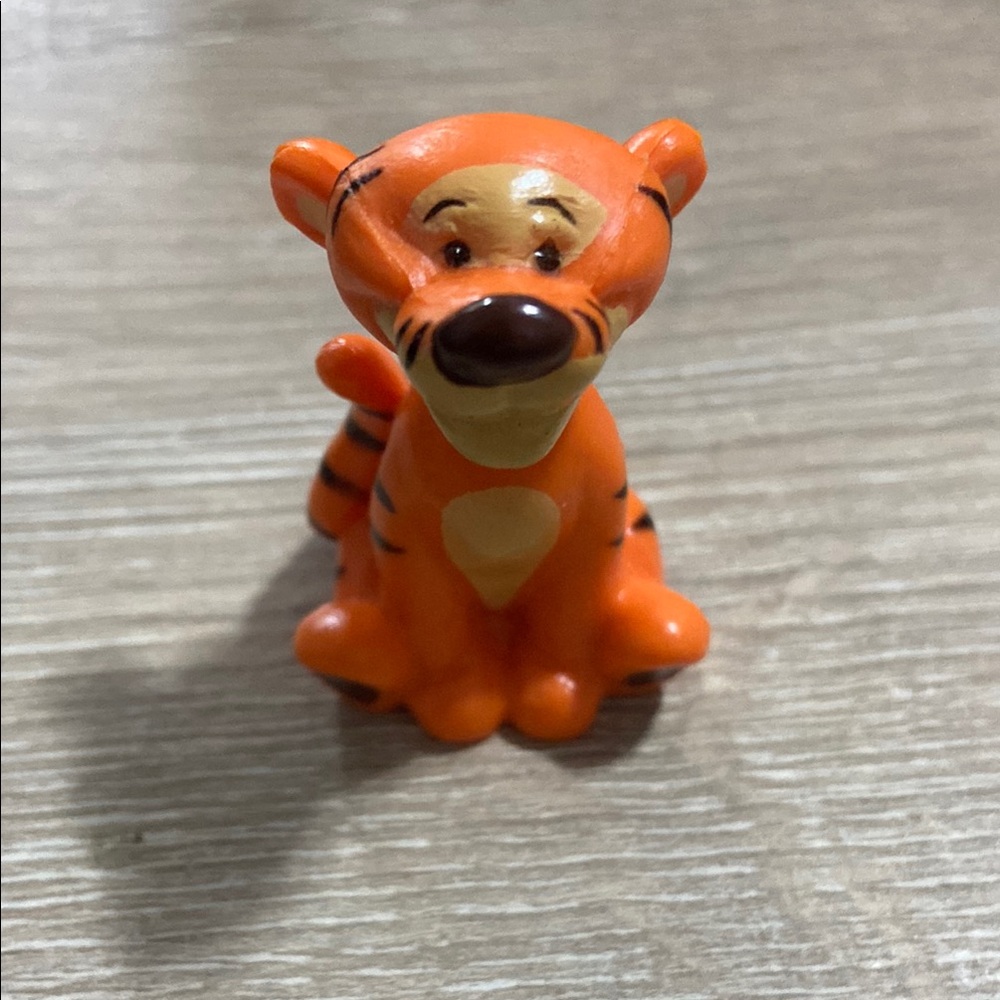 Vintage Disney Winnie the Pooh Tigger Cake Topper PVC Figure
